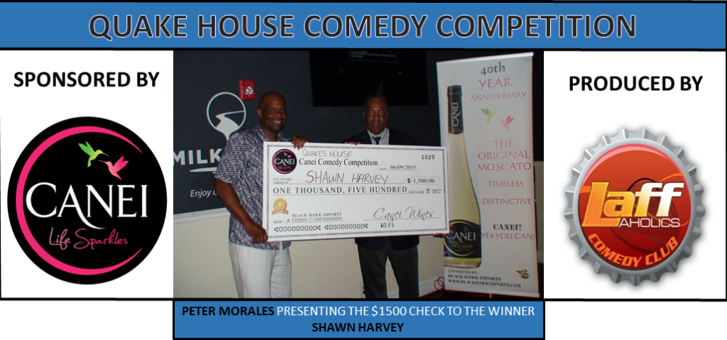 Peter Morales presenting check to Shawn Harvey (2)